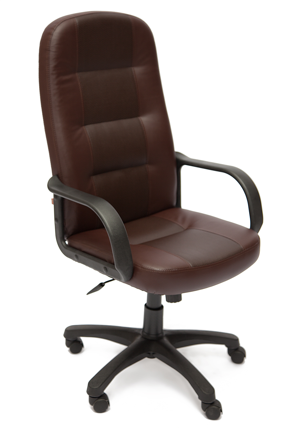Офисное кресло "DEVON" (Коричневый-Коричневый перфорированный/Экокожа) от магазина Территория Комфорта Тел. 8 (918) 341-91-92 ; 8 (861) 205-14-08 komforttrade.ru