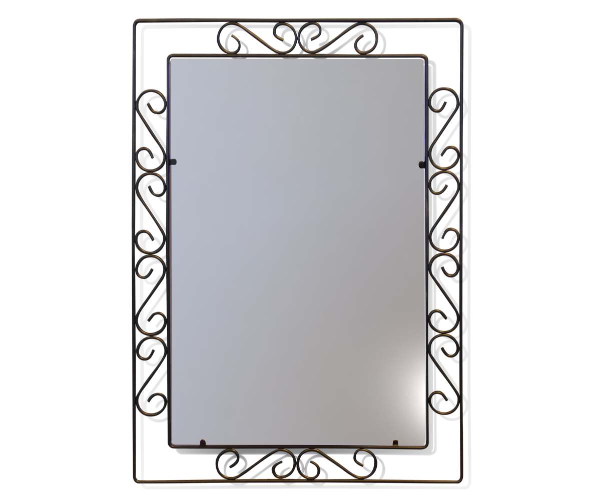 Зеркало навесное "Грация 628" (Черный) от магазина Территория Комфорта Тел. 8 (918) 341-91-92 ; 8 (861) 205-14-08 komforttrade.ru
