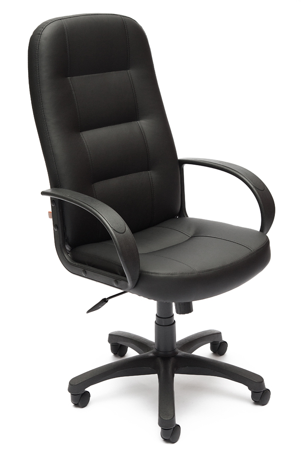 Офисное кресло "DEVON" (Черный/Экокожа) от магазина Территория Комфорта Тел. 8 (918) 341-91-92 ; 8 (861) 205-14-08 komforttrade.ru