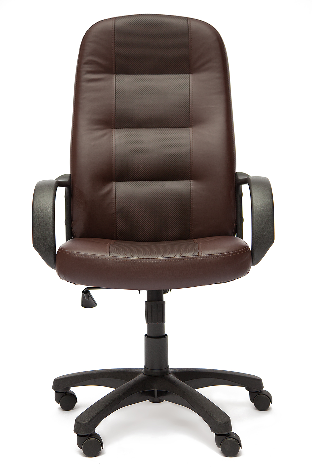Офисное кресло "DEVON" (Коричневый-Коричневый перфорированный/Экокожа) от магазина Территория Комфорта Тел. 8 (918) 341-91-92 ; 8 (861) 205-14-08 komforttrade.ru
