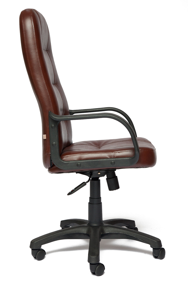 Офисное кресло "DEVON" (Коричневый-Коричневый перфорированный ТОН 2/Экокожа) от магазина Территория Комфорта Тел. 8 (918) 341-91-92 ; 8 (861) 205-14-08 komforttrade.ru