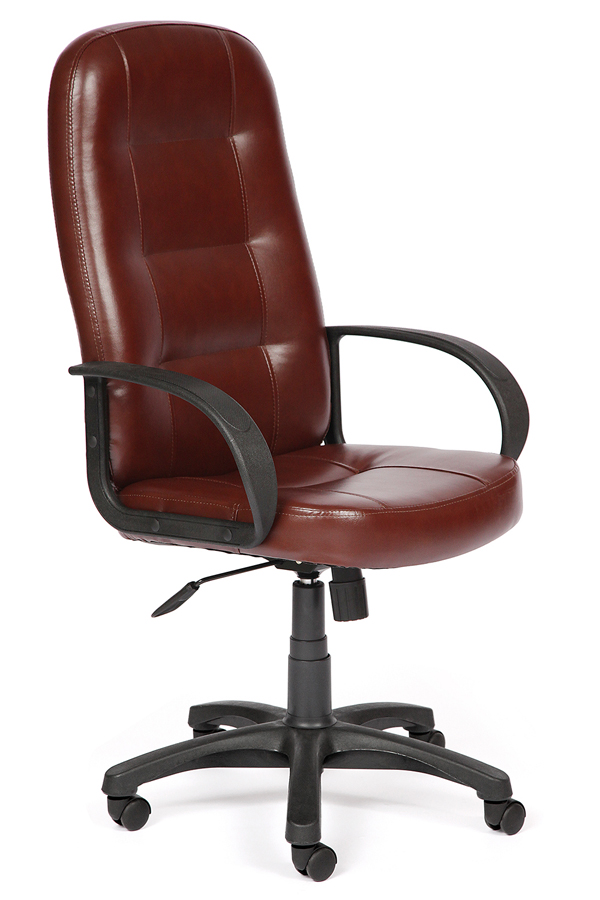 Офисное кресло "DEVON" (Коричневый ТОН 2/Экокожа) от магазина Территория Комфорта Тел. 8 (918) 341-91-92 ; 8 (861) 205-14-08 komforttrade.ru