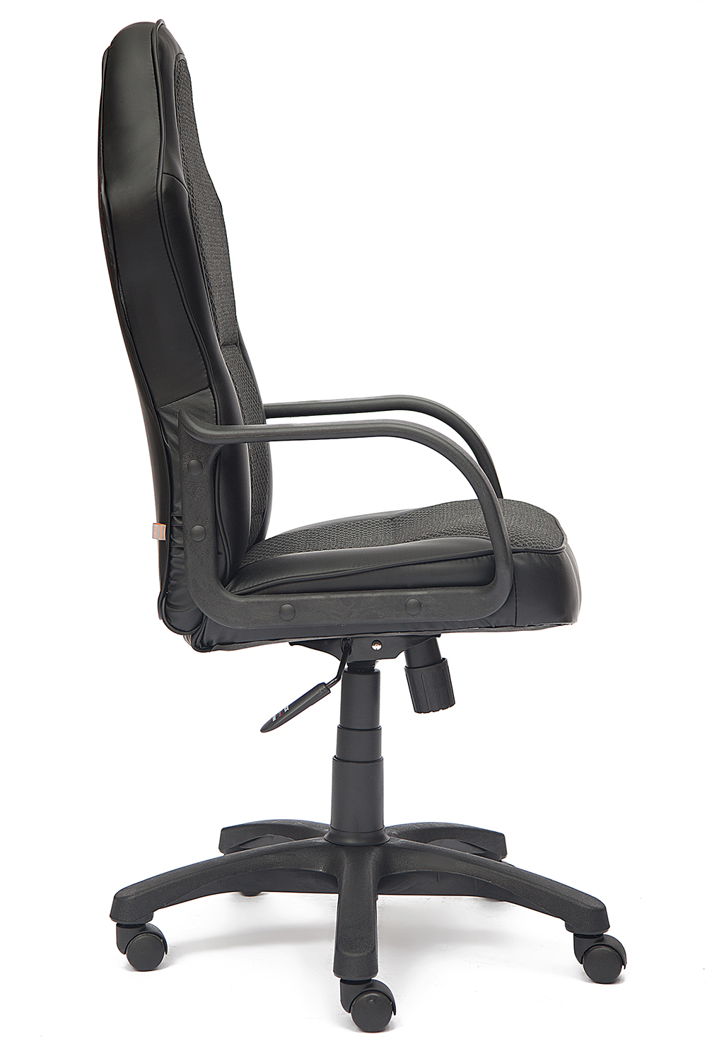 Офисное кресло "KAPPA" (Черный-Серый/Экокожа-Ткань) от магазина Территория Комфорта Тел. 8 (918) 341-91-92 ; 8 (861) 205-14-08 komforttrade.ru